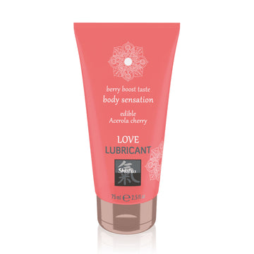 Shiatsu Love Lubricant Edible Acerola Cherry 75ml