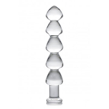 Master Series Drops Anal Links Glass Dildo