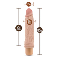 Dr. Skin Cock Vibe 10 Vibrating Dildo 8.5 Inches