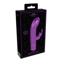 Royal Gems Dazzling Rechargeable Rabbit Bullet Purple