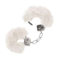 Ultra Fluffy Furry Cuffs White