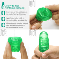 Tenga UNI Emerald Sleeve Masturbator